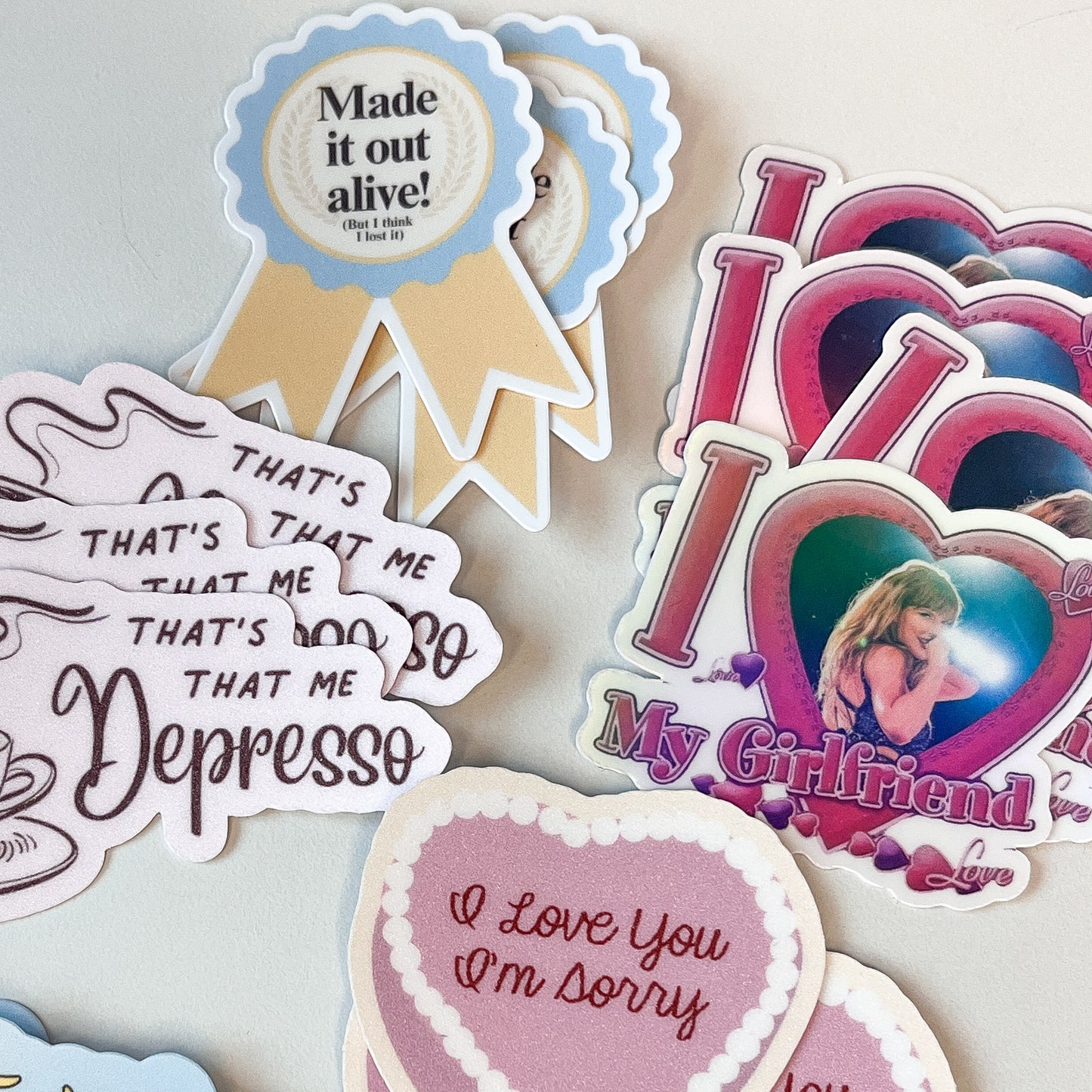Depresso Vinyl Sticker