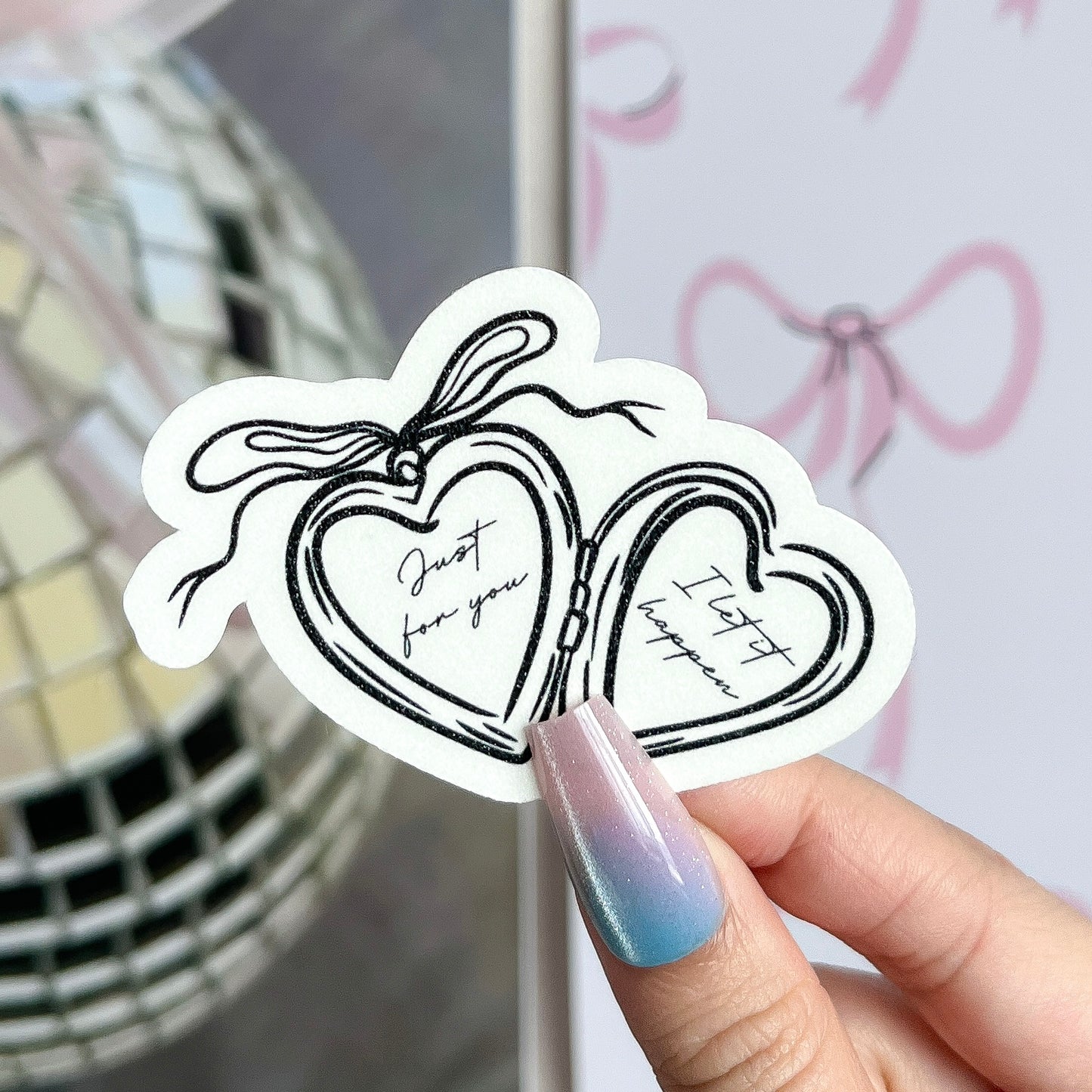 Let It Happen Vinyl Sticker