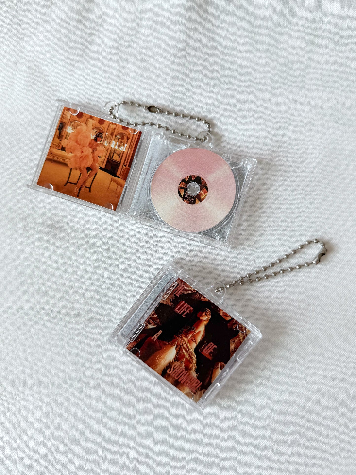 Life of a Showgirl: The Crowd is Your King Edition Mini Acrylic NFC CD Album Keychain