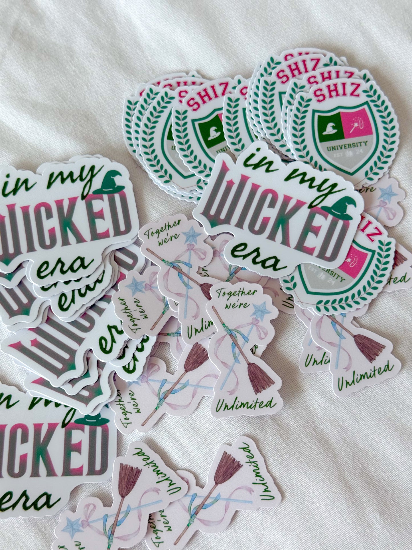 Wicked Shiz University Vinyl Sticker