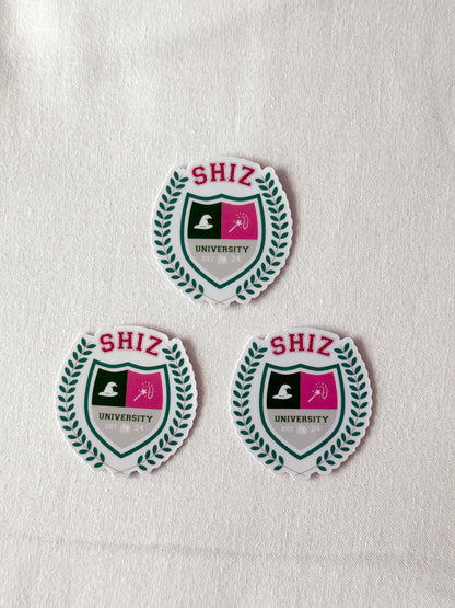 Wicked Shiz University Vinyl Sticker