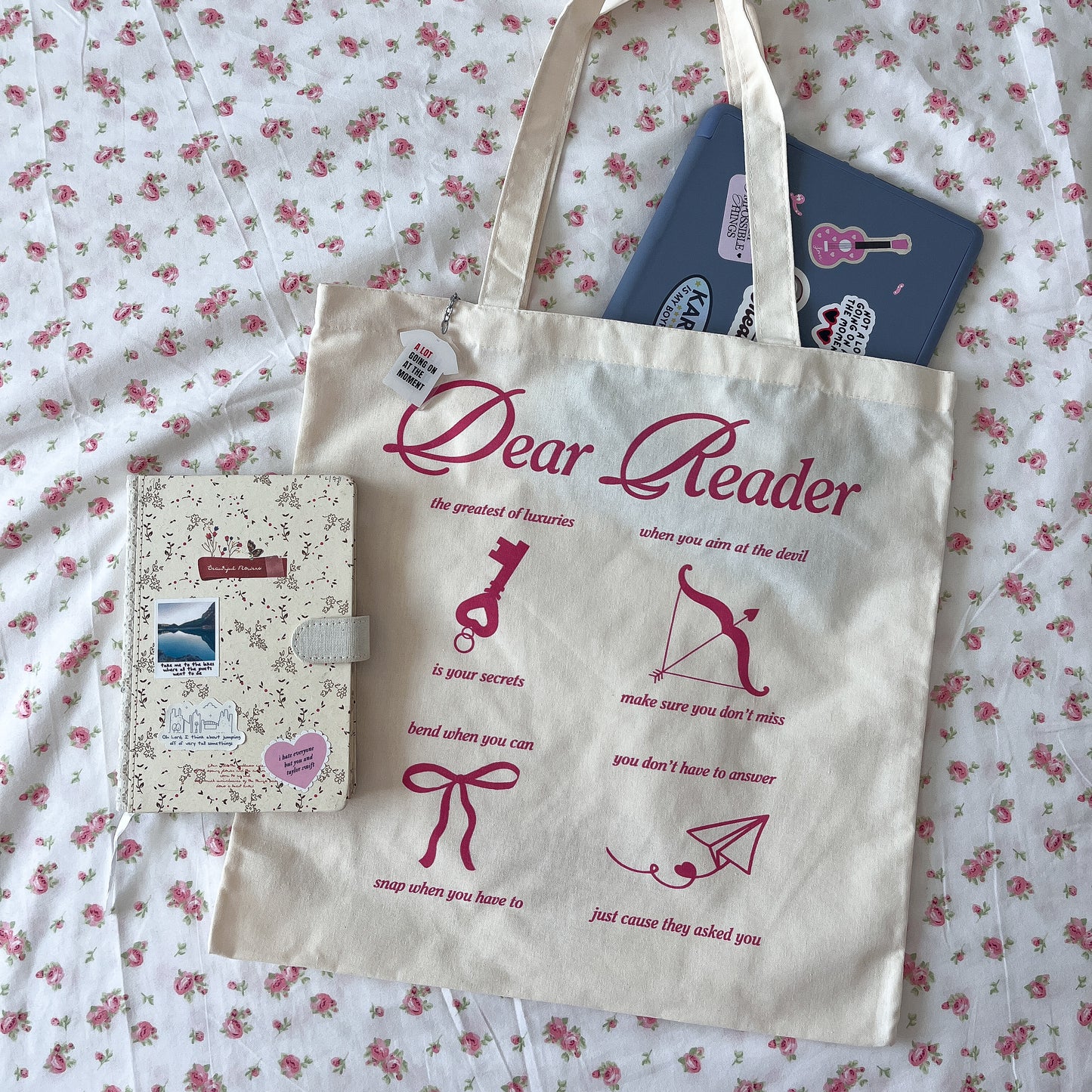 Dear Reader Tote Bag