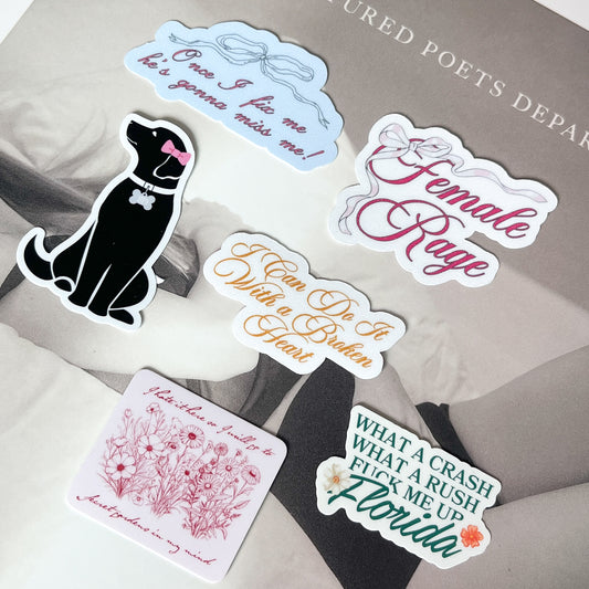 The Tortured Poets Department Sticker Pack Vol. 2