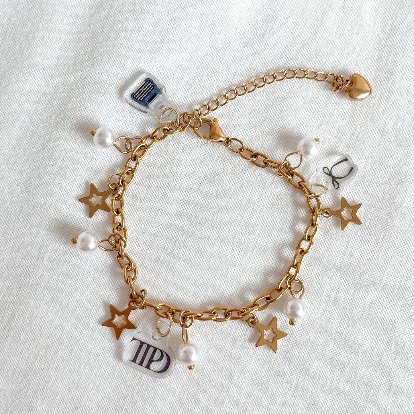 The Tortured Poets Department Charms Bracelet