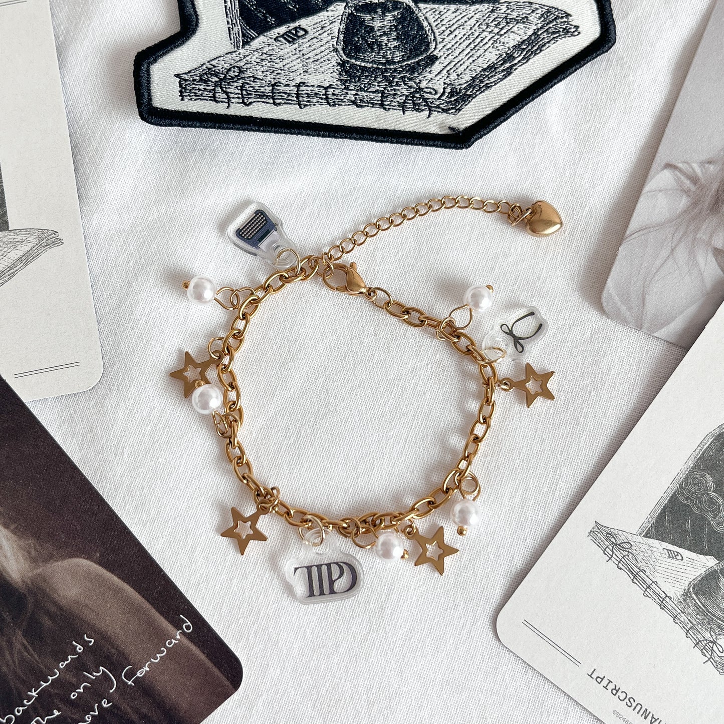 The Tortured Poets Department Charms Bracelet