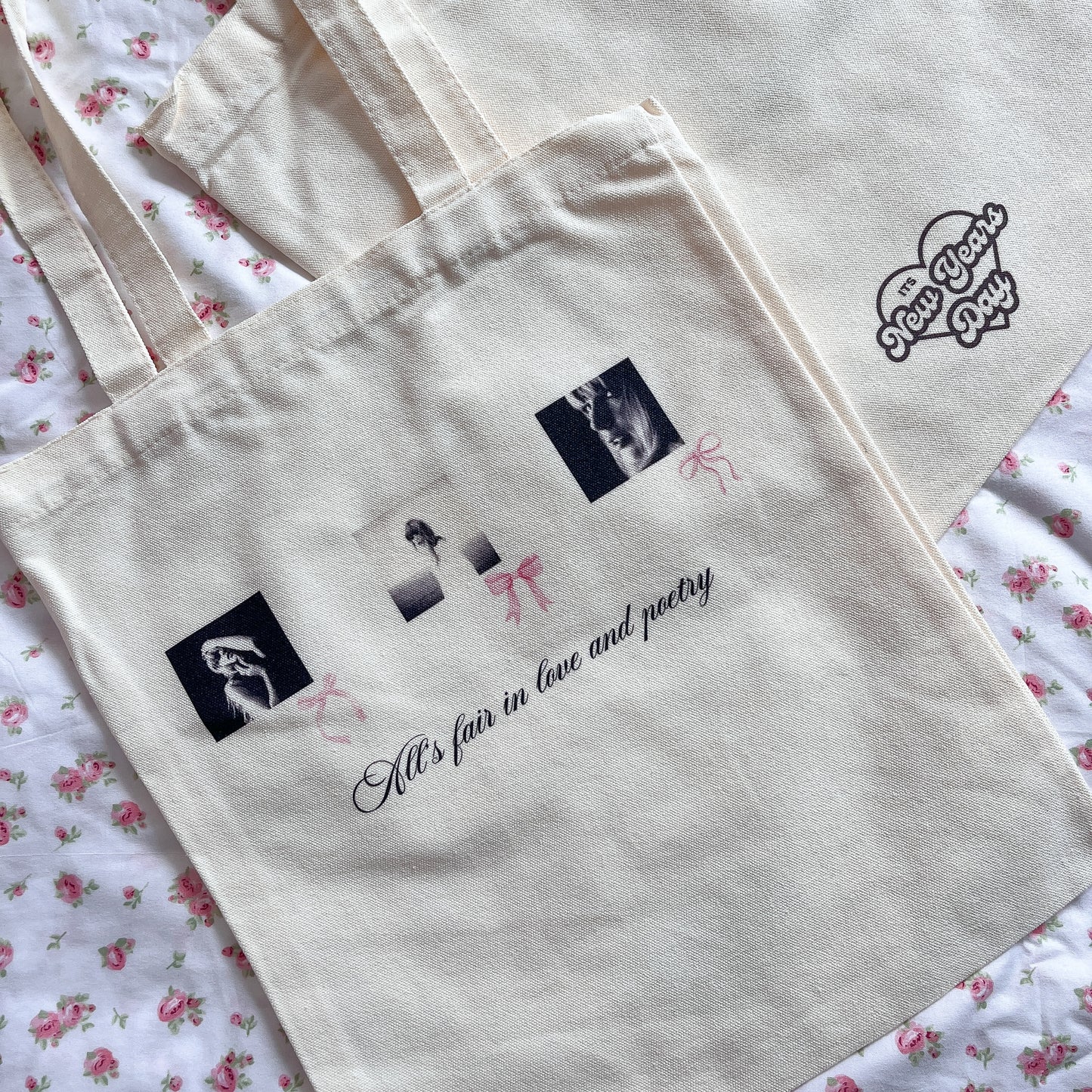 The Tortured Poets Department Polaroid Tote Bag