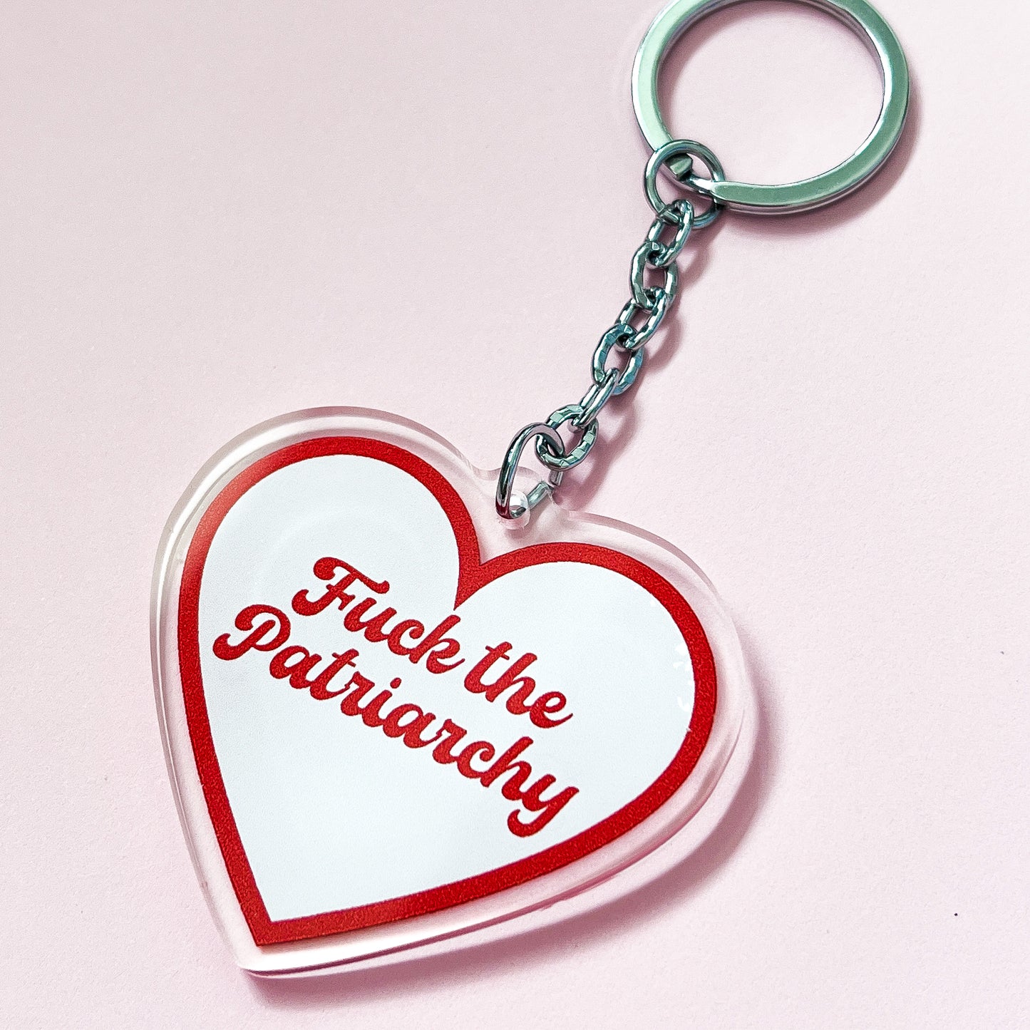 Fuck the Patriarchy Keychain