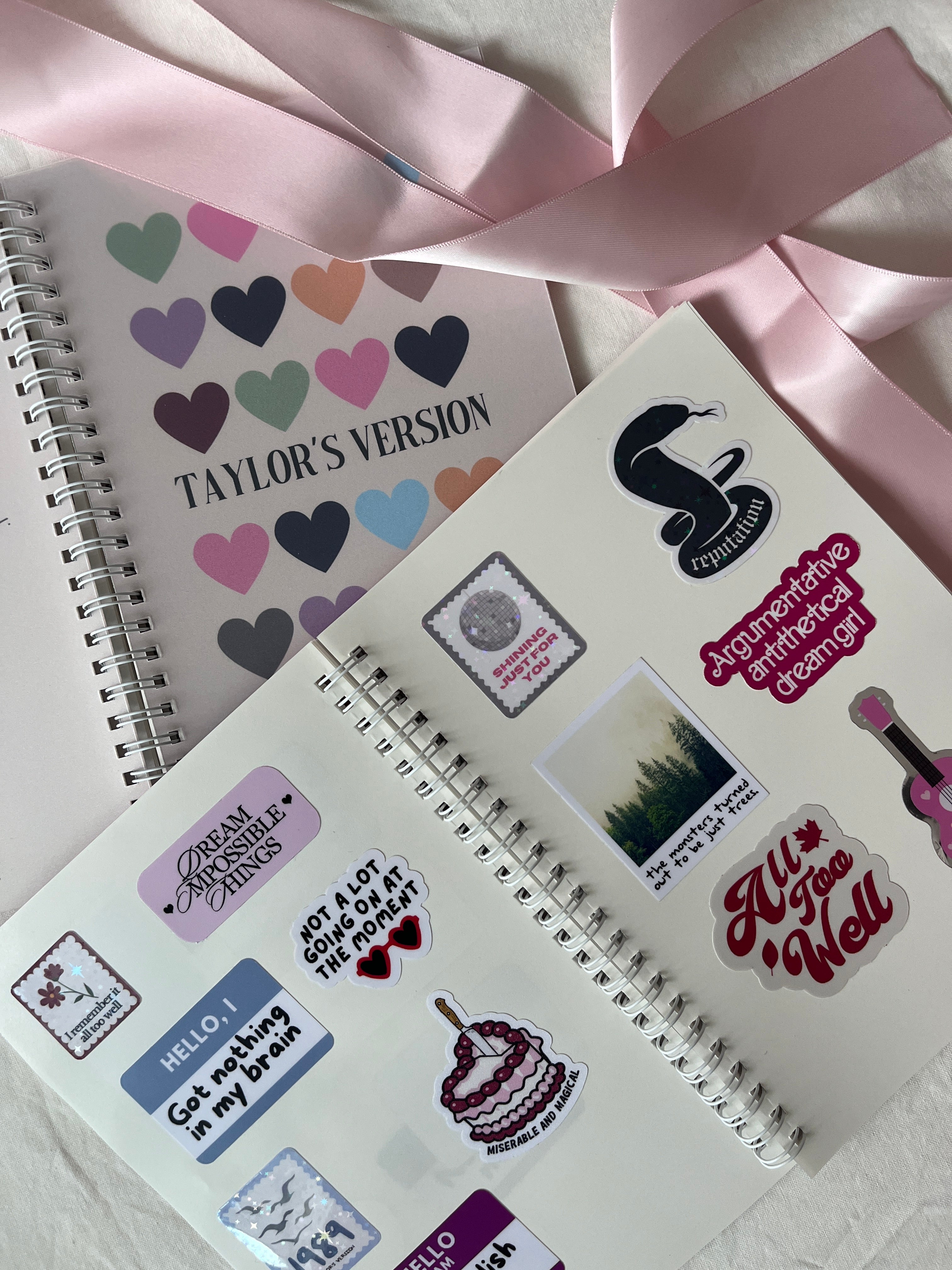 Reusable Sticker Book (Taylor's Version) | A5 Organizer for Swifties ...
