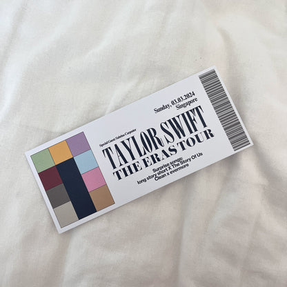 SG Eras Tour Souvenir Ticket