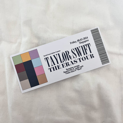 SG Eras Tour Souvenir Ticket