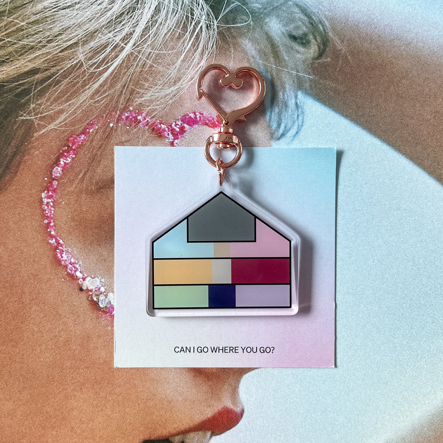 Lover House Keychain