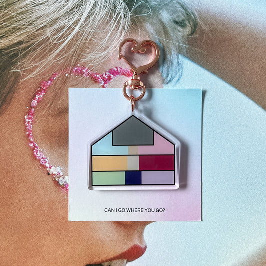 Lover House Keychain