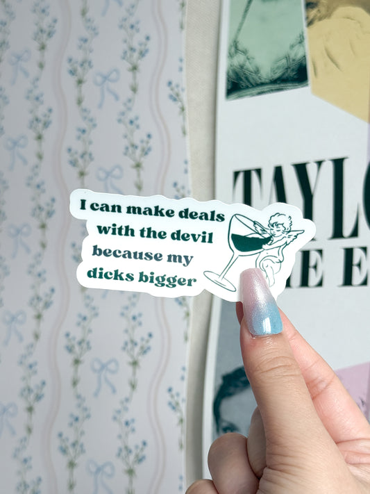 Father Figure The Life of a Showgirl Lyric Sticker
