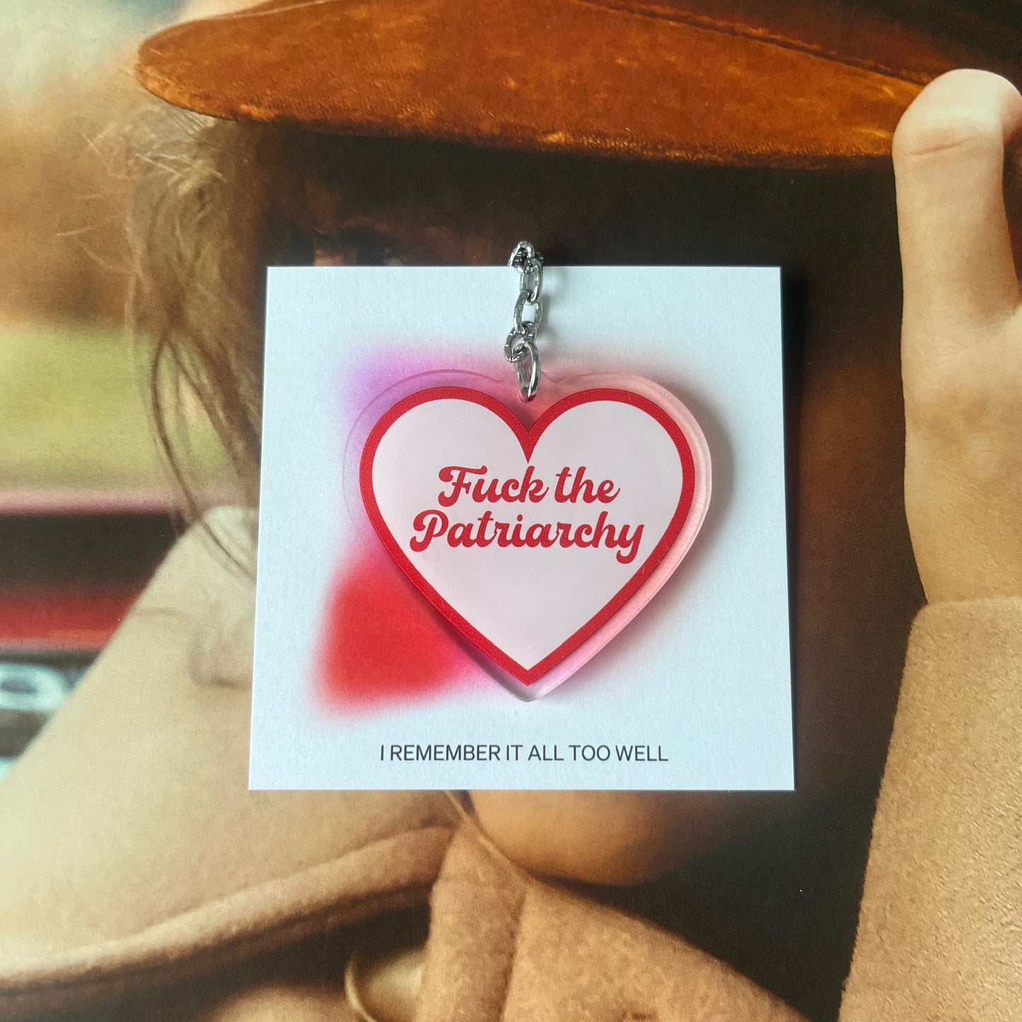 Fuck the Patriarchy Keychain