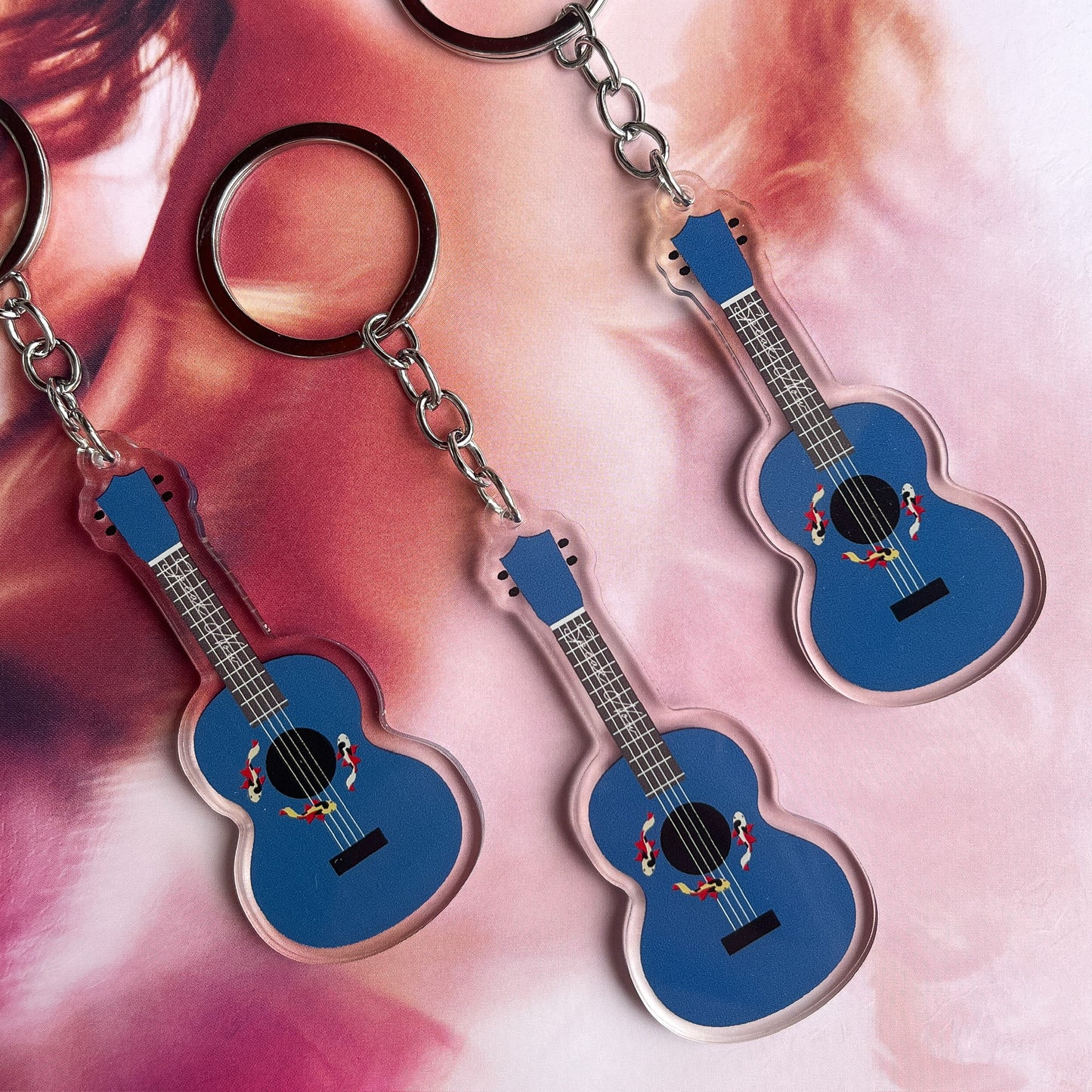 Speak Now Guitar Keychain