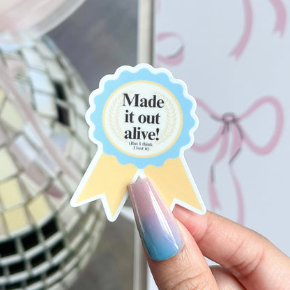 That's So True Award Vinyl Sticker
