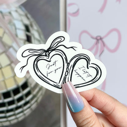 Let It Happen Vinyl Sticker