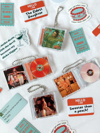 The Life of a Showgirl Sticker Pack
