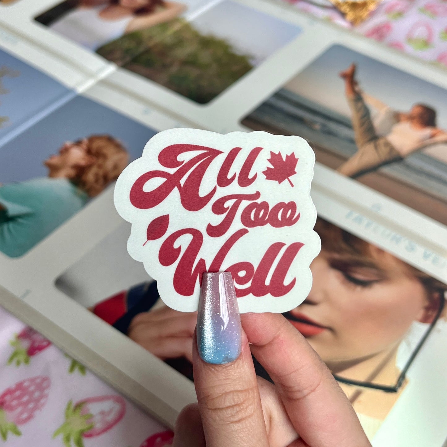 All Too Well Sticker