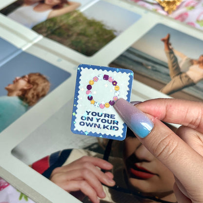 Autocollant pour enfant « Tu es tout seul »