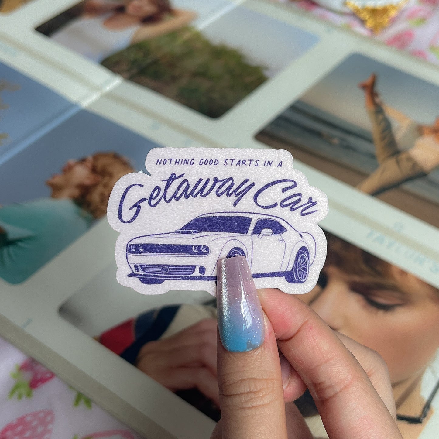 Getaway Car Sticker