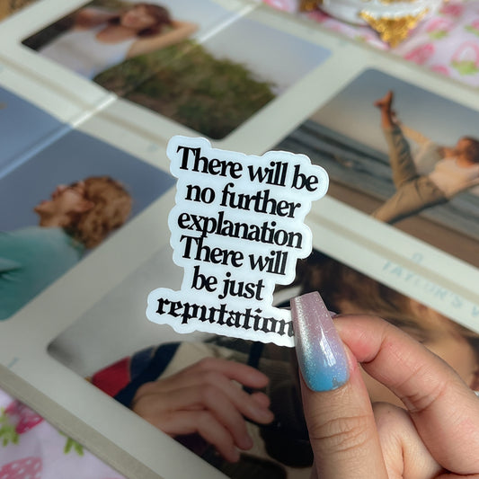 Reputation Sticker