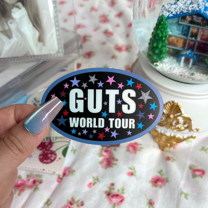 Pegatina de la gira mundial de Guts