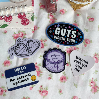 Pegatina de la gira mundial de Guts