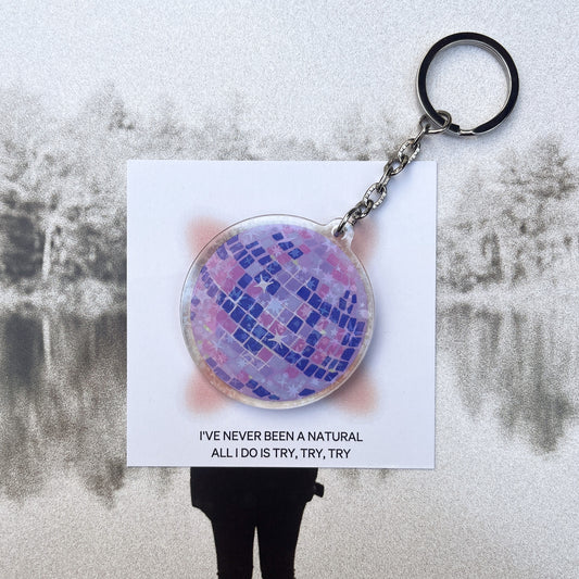 Mirrorball Keychain