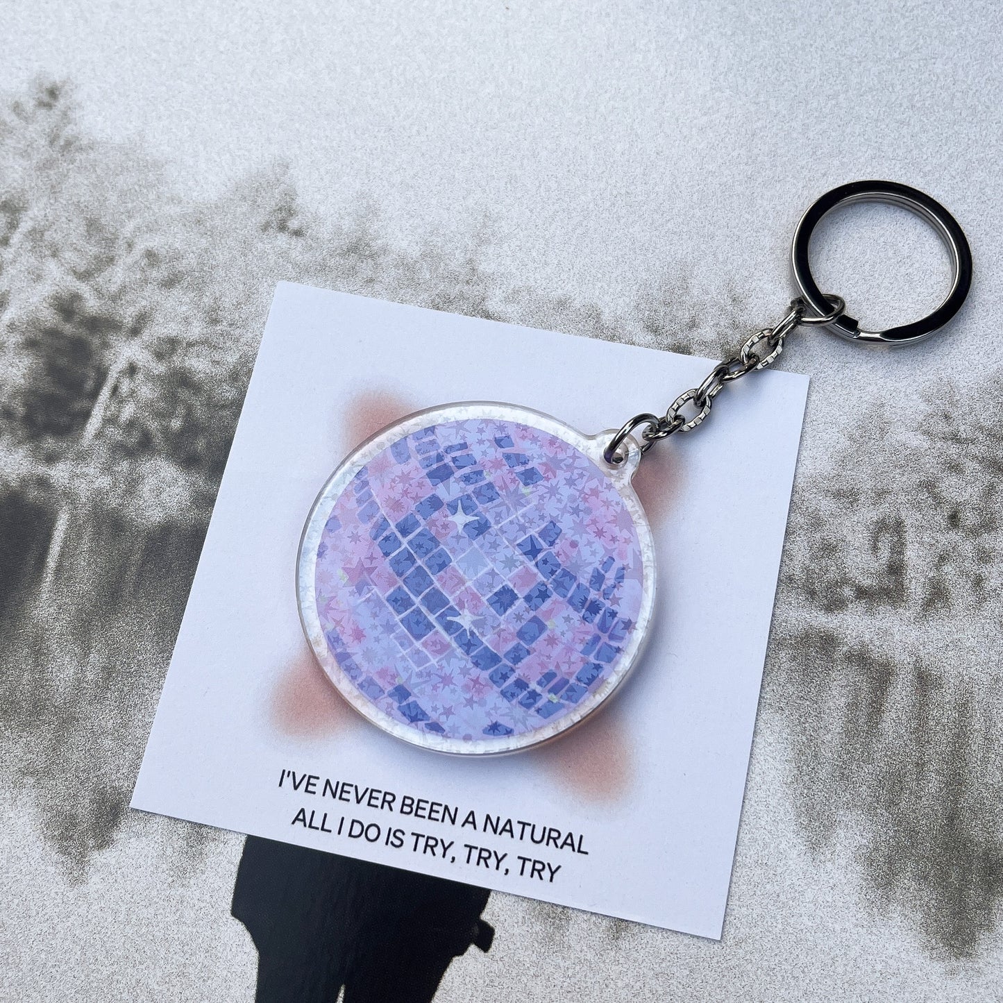 Mirrorball Keychain