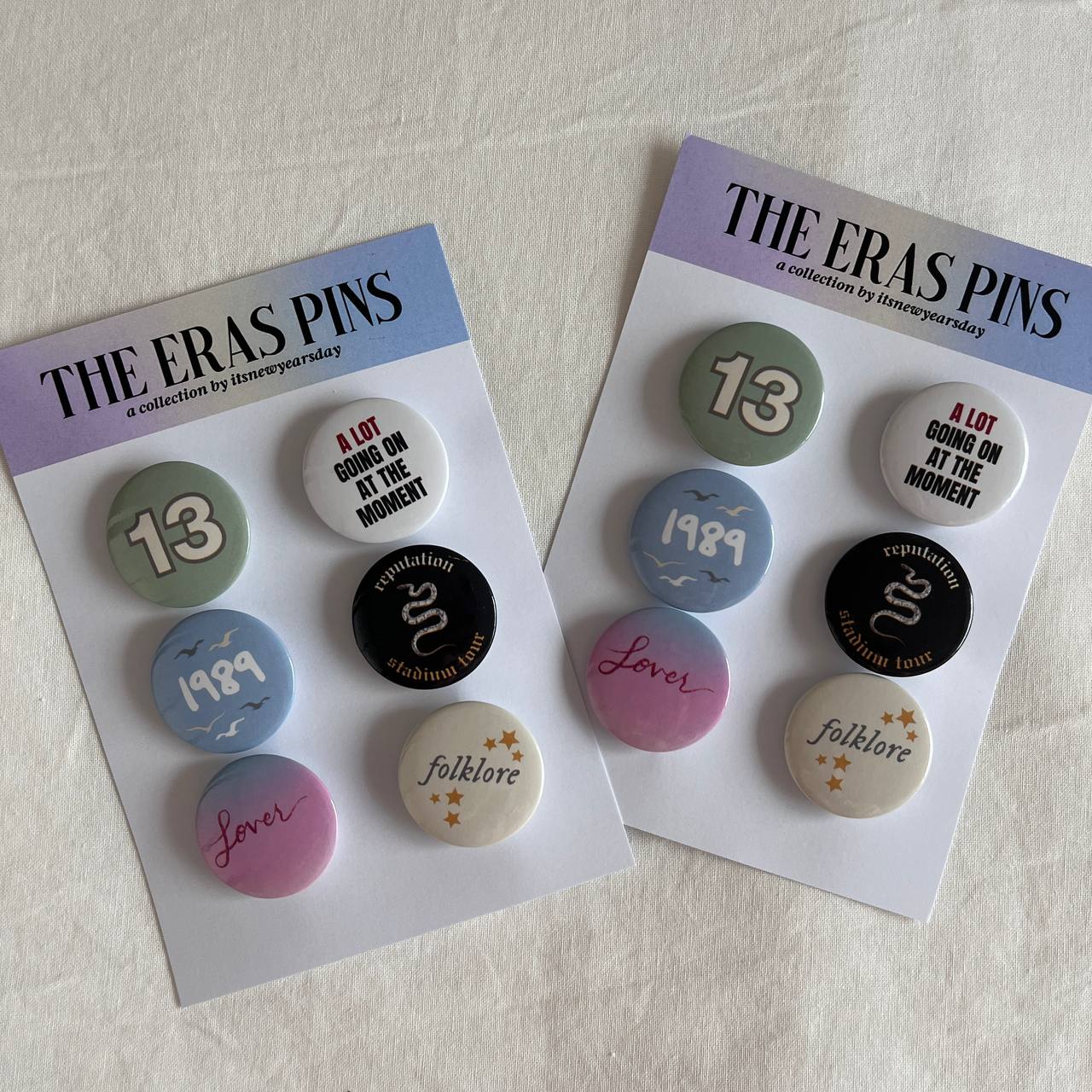 The Eras Pins