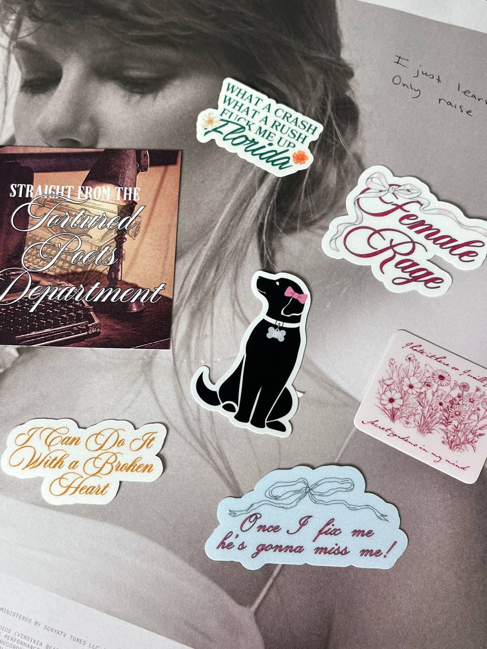 The Tortured Poets Department Sticker Pack Vol. 2